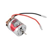 Generic Moteur brossé 540 RC, Conception étanche à Couple élevé pour Voiture 1/10 RC, Coque en Acier Inoxydable, Matériau Robuste (12T)