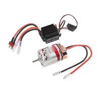 Generic Moteur brossé à 3 Fentes et ESC Haute Résistance pour Boîtier en Acier Inoxydable sur Chenilles Gen8 1/10 RC (40T)