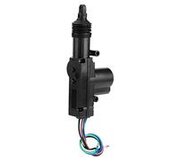 Generic Moteur d'actionneur de Porte à 5 Fils, Solénoïde de Verrouillage Central Universel de Voiture avec Tige de Verrouillage Complète et Barre de Montage, Remplacement Direct pour Système de de