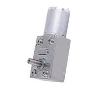 Generic Moteur de Réduction de Vitesse 12 V CC, Moteur à Engrenage à Vis sans Fin à Couple élevé pour équipement de Divertissement, Engrenages de Précision à Billes, 1 X à Engrenages (40)