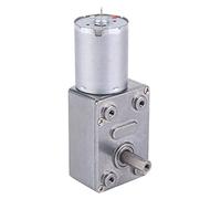 Generic Moteur de Réduction de Vitesse 12 V CC, Moteur à Engrenage à Vis sans Fin à Couple élevé pour équipement de Divertissement, Engrenages de Précision à Billes, 1 X à Engrenages (30)