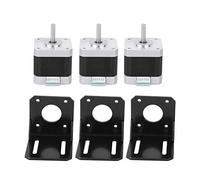 Generic Moteur Pas à Pas 12V Compact en Acier Inoxydable, 4 Fils Bipolaire pour Imprimantes 3D, Accessoires 40mm 42BYGHW609