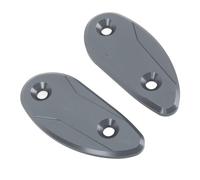 Generic Motorcycle Recour de Verrouillage du Rétroviseur, 2 Pièces en Alliage en Aluminium, Couvercle de Trou du Rétroviseur de la Moto Précise et Exquise, Résistant à la Poussière pour la Poussière