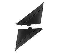 Generic Moulage du Drapeau de Miroir de Porte, 1H16KX7AA Miroir Latéral Moulage de Drapeau à Haute Résistance Installation Facile Installation Décoration Noire Résistante à Droite à Droite pour les
