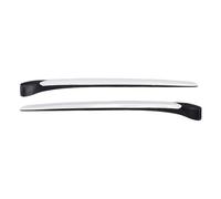 Generic Moulage du Pilier sur Le Pare-Brise Avant de Haute Résistance pour la Mise à Jour Extérieure du Véhicule (Blanc avec apprêt)