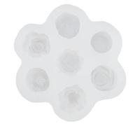 Generic Moulage en Silicone en Forme de Fleur de Rose pour la Décoration de Gâteaux et de Cupcakes, Fournitures Artisanales Polyvalentes pour la Fabrication de Savon et de Bonbons, Matériau de qualité