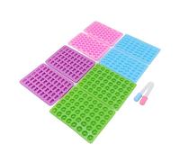Generic Moule à Bonbons en Silicone Résistant aux Hautes et Basses Températures pour DIY Forme de Donut en Forme de Coeur D'ours de Dinosaure Mignon Convient au Four -Ondes Réfrigérateur Congélateur