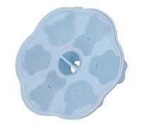 Generic Moule à Gelée en Silicone Brillant, Plateau à Glaçons, Moule à Gâteau Sûr pour la Cuisine Domestique, Applicable pour la Cuisine, Mignon, 1 X à Gelée (BLUE)