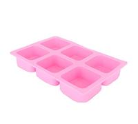 Generic Moule à Savon en Silicone Polyvalent pour la Fabrication de Gâteaux et de Chocolats Faits Maison - Matériau Durable et, 6,5 X 9,5 Pouces, 1 Pièce