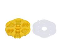 Generic Moule de Cuisine en Silicone avec Couvercle, Joli Ours, Patte de Chat, Glaçon, Gâteau, Pudding, Mignon, Brillant, pour la Cuisine de la Maison (YELLOW)