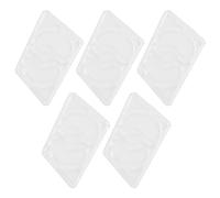 Generic Moule de Masque pour les Yeux Réutilisable Bricolage Facile à Nettoyer pour les Produits de Soins de la Peau pour la Maison et les Salons de beauté Professionnels 5 Pièces Plateau de Patch