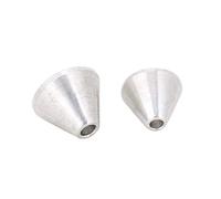 Generic Moule de Moulage de Bijoux, Pièces D'injecteur de Cire Durables pour Fabricants de Bijoux, 2 Tailles Incluses