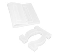 Generic Moule en Silicone Antiadhésif Souple pour L'artisanat de Bricolage, Cadeau Parfait pour les Anniversaires, Moule en Silicone 1 Pièce (Ensemble pieds en forme de O + bureau 60-784)
