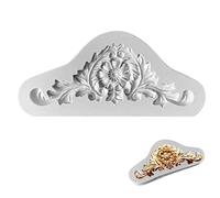 Generic Moule en silicone en relief | Moule à fondant de style européen, moules en silicone baroque, formes de vigne royale, moules à fondants gaufrés pour gâteaux, cupcakes, biscuits, bonbons, pâte