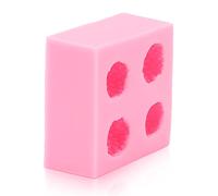 Generic Moule en Silicone Fraise de qualité Supérieure, Non Toxique, pour la Fabrication de Chocolat et de Fondant, Idéal pour la Pâtisserie Maison, 1 unité (PINK)