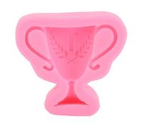 Generic Moule Trophée en Silicone, Flexible et Convivial, Parfait pour les Desserts au Chocolat et Fondants pour Anniversaires et Fêtes, Silicone de Qualité Alimentaire, 1 Unité