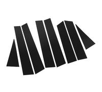 Generic Moulure de Porte de Pilier B Noir Brillant à la Mode pour X-Trail T32 2014-2018, Garniture de Poteau de Pilier B Robuste avec Ruban Adhésif Double Face, Convient pour X-Trail T32 2014-2018