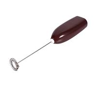 Generic Mousseur à Lait électrique Mélangeur à Main élégant pour les Amateurs de café - Plastique ABS et Acier Inoxydable - Disponible en Quatre Couleurs (Café)