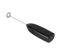Generic Mousseur à Lait électrique Mélangeur à Main élégant pour les Amateurs de café - Plastique ABS et Acier Inoxydable - Disponible en Quatre Couleurs (BLACK)