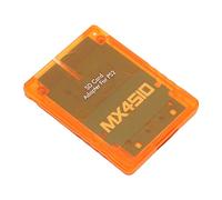 Generic MX4SIO SIO2SD Adaptateur de Carte de Stockage Micro Durable pour, pour Extension de Mémoire, Logiciel Homebrew, Matériau ABS, 1 X Lecteur de Carte (Orange Transparent)