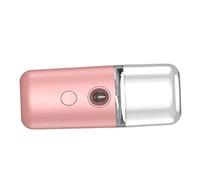 Generic Nano Pulvérisateur de Brume Faciale, Mini Humidificateur Portatif USB pour L'hydratation, adapté à une Amie, une épouse, une Fille, un Matériau ABS (PINK)