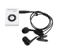 Generic Natation MP3 Lecteur, Sports de Plongée avec Mémoire de 8 Go et IPX8 Évaluation de l'eau Sound sans Perte sous-Marin Player de Musique pour Les Nageurs Runners Surfers (White)