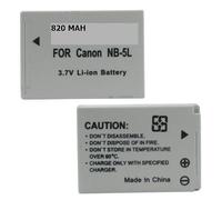 Generic NB-5L Batterie pour Canon Ixus Ixus 90 IS, 800 IS / 850 IS / 860 IS / 870 IS, 900 Ti / 950 IS / 960 IS / 970 IS / 980 IS