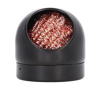 Generic Nettoyant pour Pointes de Soudure, Opération Facile, Fil de Nettoyage en Acier Inoxydable pour Fer à Souder, Fil de Boule de Nettoyage Noir + or Rose