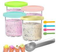 Generic Ninja Creami Deluxe Bac à dessert pour sorbetière Ninja Creami, compatible avec les machines à crème glacée Nc500 Nc501, série Ninja, Creami, 680 ml, 11 en 1 Ninja