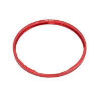 Generic Objectif D'appareil Photo en Alliage D'aluminium, Capuchon D'anneau de Décoration Robuste adapté pour GR4, Protège L'appareil Photo de l'usure pour Les Photographes Professionnels (Rouge)