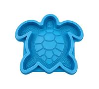 Generic Ocean Theme DIY Concrete Mould Wave Shell Pattern Silicone 38x38cm | Fabricant de carreaux de chemin de jardin en béton à faire soi-même, pour terrasse extérieure, moule flexible, démoulage