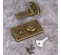 Generic Old-Style Box Box Hasp 2PCS Toolbox Boîte à Outils, Retro Design Iron Mardware Réglage
