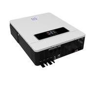Generic Onduleur Solaire Hybride 48V Off/on Grid 10,2KW avec contrôleur de Charge Solaire MPPT 160A, Puissance PV 10200W, Onde sinusoïdale Pure CC à CA 220/230V Via WiFi