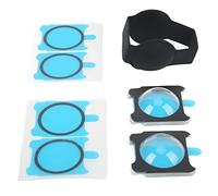 Generic One R Ensemble de Caches de Protection Adhésifs pour Objectif Panoramique, Protections D'objectif Légères en PC pour Caméra d'action, Double Couche pour Les Voyageurs