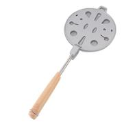 Generic Oreshki - Moule à Biscuits aux Noix, en Alliage D'aluminium et en Bois, 12 Trous, Parfait pour Diverses Occasions (SILVER)