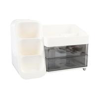 Generic Organisateur de Maquillage de Grande capacité Multi-Couche Multi-calcul Multi-Compartiments Affichage Cosmétique Case de Soins de la Peau pour Les Outils de Maquillage à Lèvres