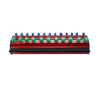 Generic Organisateur de porte-embouts magnétique pour douilles, plateau magnétique pour embouts, pour adaptateur de douille, cardan, forets et porte-embouts (accessoire non inclus).
