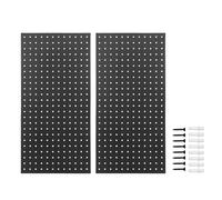 Generic Organisateur D'outils D'outils de Panneaux Muraux de Panneaux de Panneaux Perforés 2PCS, 24 X 12 Pouces, Planche de Cheville pour Garage ou établi, Organisateur de Mur de
