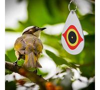 Generic Ornement Répulsif Anti-Oiseaux Réfléchissant de Haute qualité, Motif d'oeil Effrayant pour éloigner Les Oiseaux, Décoration Répulsive d'oiseaux 5 Pièces pour Balcon de Jardin de Verger