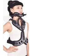Generic Orthèse thoracique cervicale réglable pour la tête, le cou et la poitrine - Soutien articulaire et rééducation pour homme et femme - Comprend un dispositif de traction cervicale