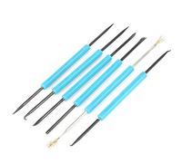 Generic Outil D'aide au Soudage, Retouche de Soudure, Crochet de Presse, Outil de Brossage 6 Pièces pour le Travail de Précision du Métal pour la Réparation électronique