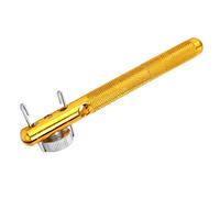 Generic Outil d'attache de Niveau de Nœud de Pêche, Accessoire de Ligne de Crochet à Nouage Rapide Portable, Outil de Pêcheur en Aluminium à Haute efficacité pour Une Fixation Facile du Crochet,