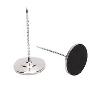 Generic Outil de Bureau à Pointes de Papier, 2 Paquets de Supports de Reçus Compacts et Antidérapants pour les Restaurants et les Bureaux, en Acier Inoxydable Durable