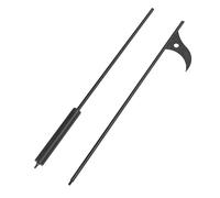 Generic Outil de Cheminée en Acier Durable de Poker de Foyer pour Le Poêle à Bois de Feu de Camp de Cheminée 40 Pouces de Long pour Une Utilisation Intérieure et Extérieure