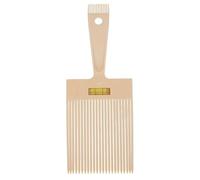 Generic Outil de Coupe de Cheveux Ergonomique, Peigne à Dessus Plat avec Ligne Horizontale pour des Coupes de Cheveux Précises, Conception Légère