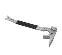 Generic Outil de Démolition Tout-en-un avec Marteau Extracteur de Clous, Ciseau, Barre de Levier pour la Construction Générale et les Projets de Bricolage, Acier au Manganèse Solide, 1 Pièce, Noir
