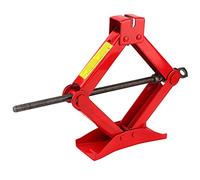 Generic Outil de Levage de Poignée de Fer de Pneu de Coffre de Voiture-cric à Ciseaux Durable pour L'extérieur, Rouge, capacité 1T-pour Les Propriétaires de Voitures (1T)