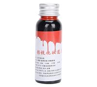 Generic Outil de Maquillage de Faux Sang DIY Cosplay pour Représentation sur Scène D'Halloween 30 Ml Idéal pour Effrayer les Amis et la Famille Colorant Alimentaire Sain et Matériel D'eau pour de