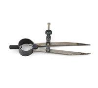 Generic Outil de Marquage de Bijoux Précis avec Séparateur à Pointe Fine de 4 Pouces, Pieds Carrés Coniques pour Trouver des Centres et Créer des Cercles, Matériau en Acier à Haute Teneur en Carbone