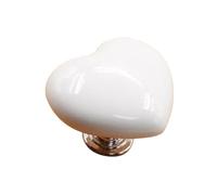 Generic Outil de Presse de Toilette avec Poignée, Presse à Bouton de Toilette Solide en Forme de Cœur, Facile à Installer pour la Chambre à Coucher (WHITE)